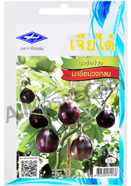 เมล็ดมะเขือม่วงกลม